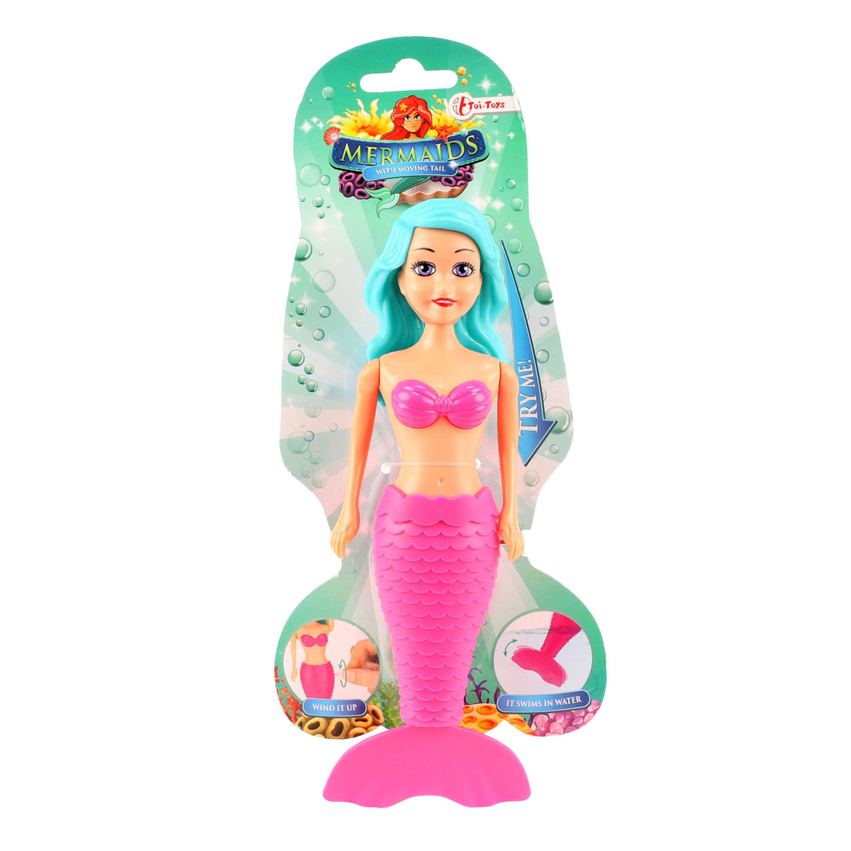 Sirènes sirènes toi-toys avec queue mobile