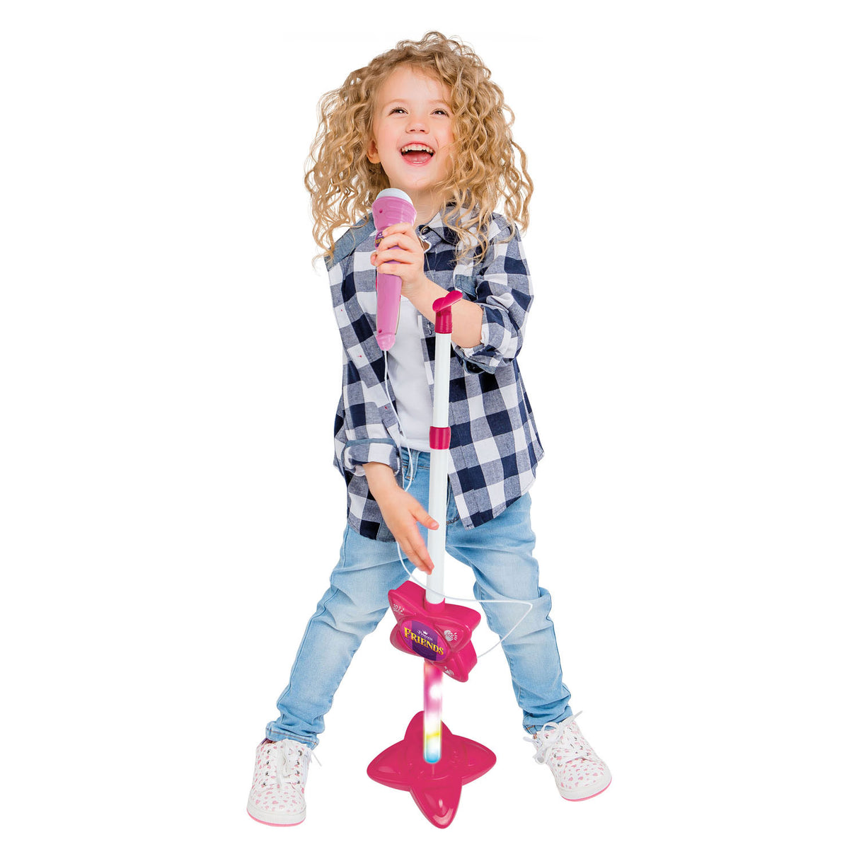 TOI-TOYS Princess Friends Karaoke Set avec connexion pour smartphone