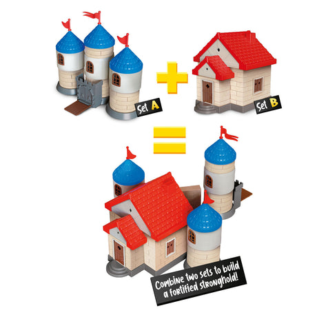 Kit de construction de maison en sable Kidscovery, différentes versions