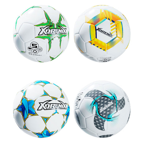 Adrenix football hybrid tech 23cm - cuir artificiel de football coloré.