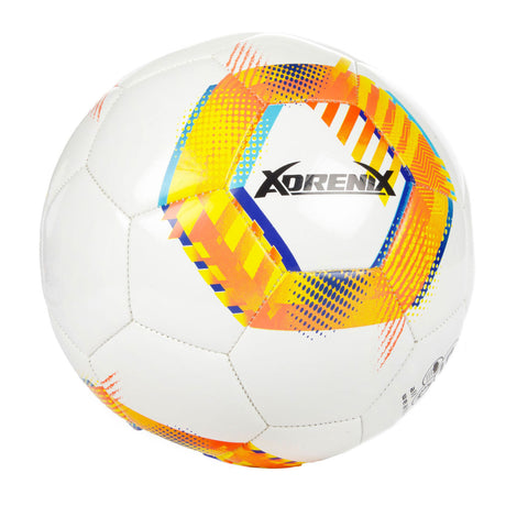 Adrenix football hybrid tech 23cm - cuir artificiel de football coloré.