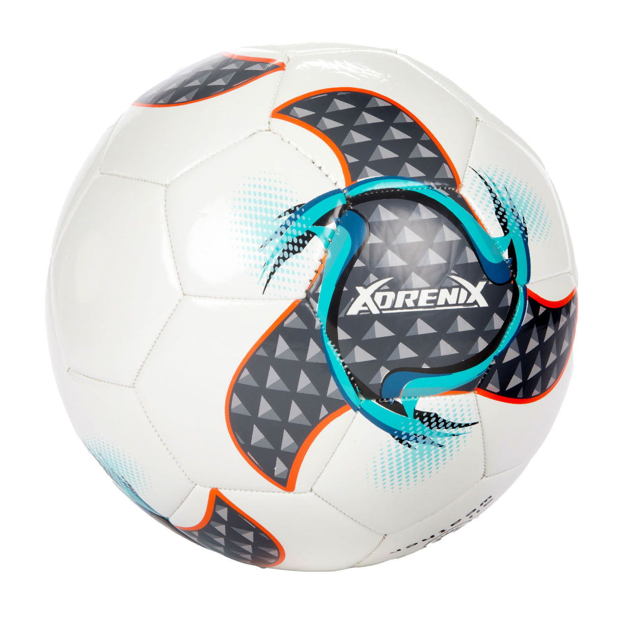 Adrenix football hybrid tech 23cm - cuir artificiel de football coloré.