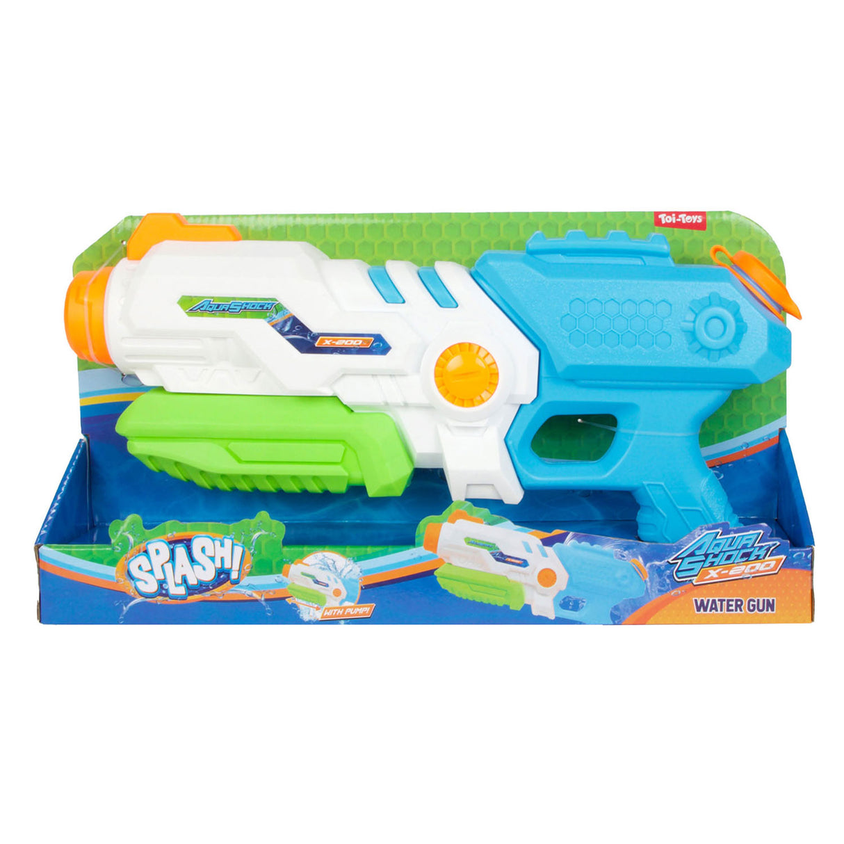 Splash Water Gun esagono, 850 ml