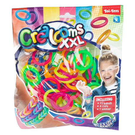 Métier à tisser toi-toys creas xxl 72 pièces