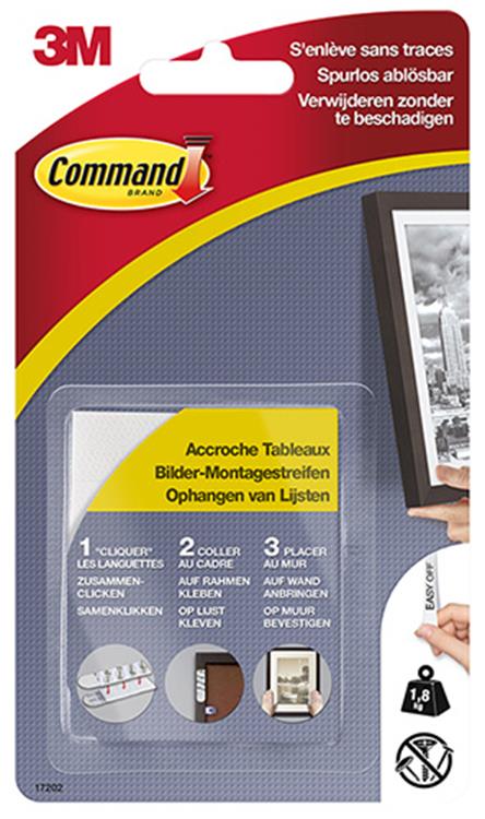 3m 1044678 - 17202c comm. bandes de peinture petite carte blanche 8 | 5 pièces