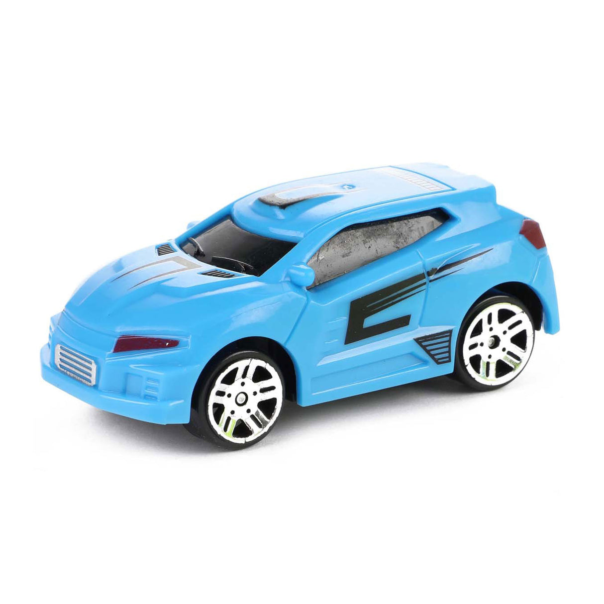 Mallette collector Turbo Racers avec voitures et tapis de jeu, 6 pièces.