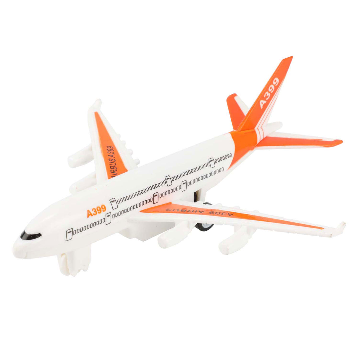 Toi-Toys Fahrzeuge zurückziehen Flugzeuge, 4st.