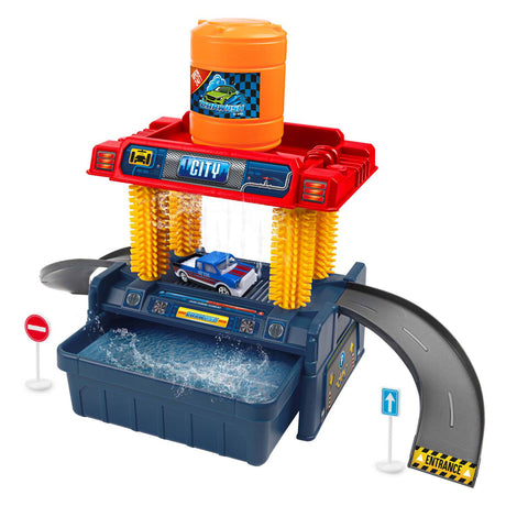 Ensemble de lavage de voiture Toi-toys turbo racers