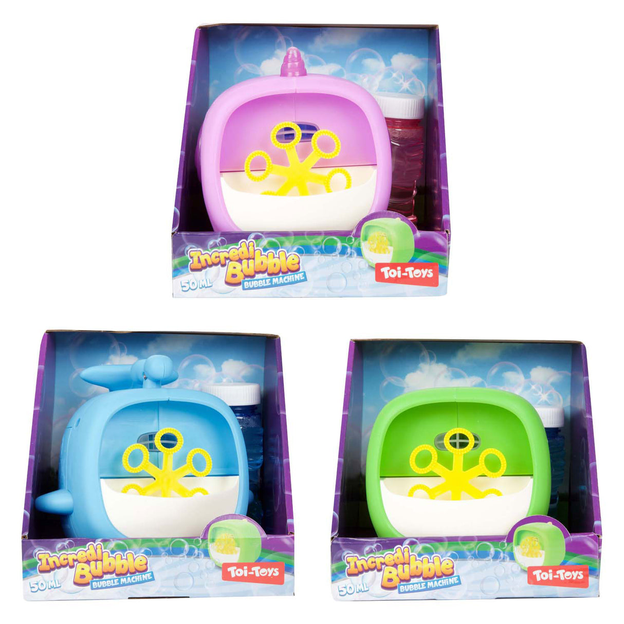 Toi-toys Cube machine à souffler des bulles Incredibubble