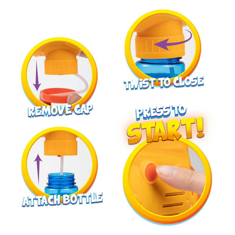 Toi-toys incredibubble bulle soufflette marteau