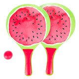 Toi-toys set de tennis de plage fruits, 3 pièces.
