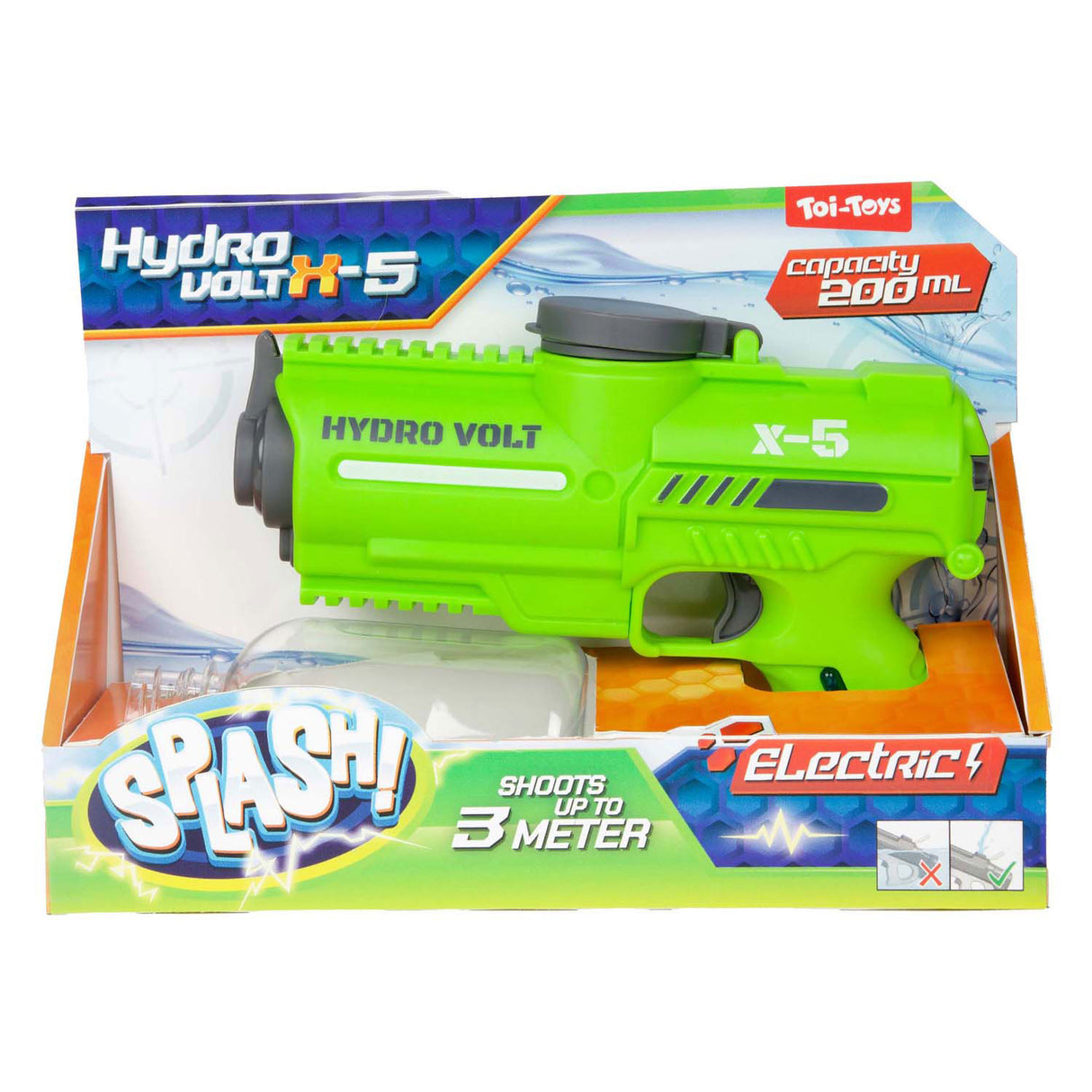 Pistolet à eau électrique Splash hydro volt x5