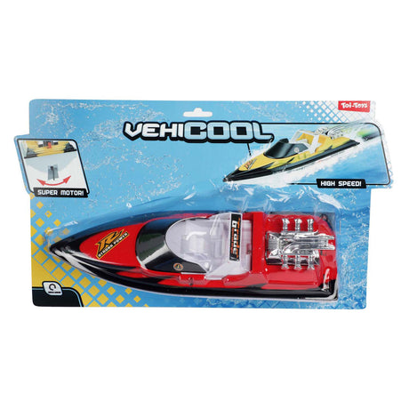 Bateau à moteur Toi-toys vehicool avec moteur et accessoires