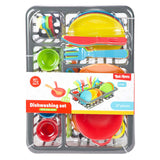 Toi-toys égouttoir à nourriture domestique avec couverts et casseroles, 27 pcs.