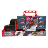 Camion turbo racers Toi-toys avec 6 voitures de course à tirer