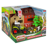 Toi-toys ackers ville boerderij met tractor licht en geluid speelset, 12dlg.