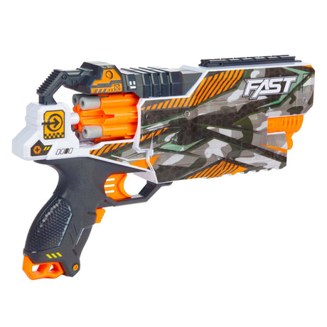 Toi-toys mousse strikex pistolet de tir électrique onde de choc avec 24 flèches en mousse