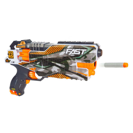 Toi-toys mousse strikex pistolet de tir électrique onde de choc avec 24 flèches en mousse