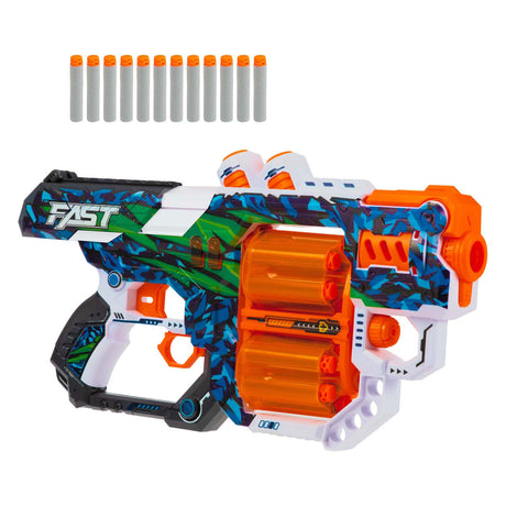 Pistolet Strikex en mousse Toi-toys fast l avec 12 flèches en mousse