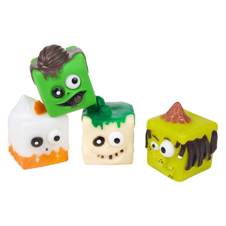 Toi-toys cube à presser amusant œil de moue de monstre, 5 cm
