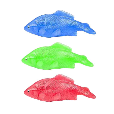 Toi-toys amusant poisson collant super extensible néon koi