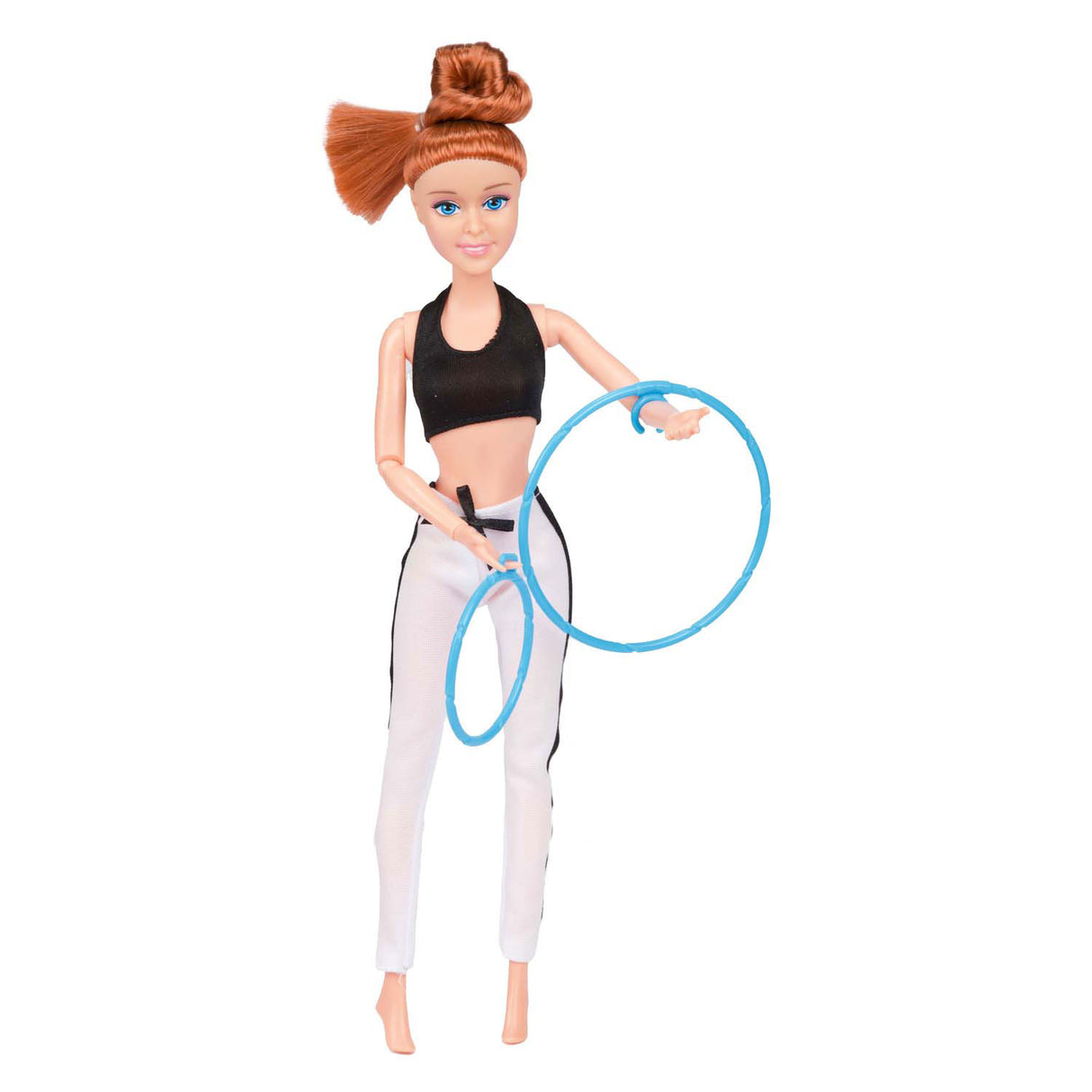 Gymnastique de poupée mannequin Lauren avec accessoires