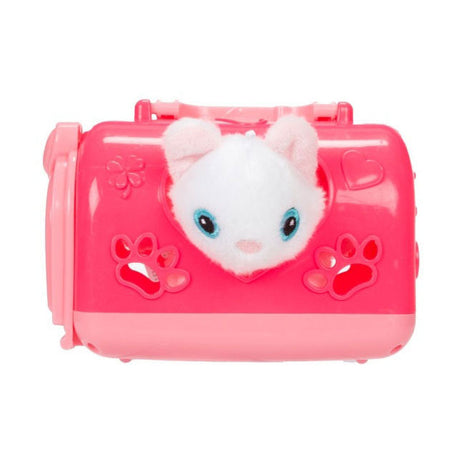 Toi-toys peluche animal en peluche dans un étui de transport, 10 cm