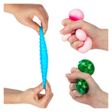 Toi-toys balles à presser 5cm boîte de 10 pièces