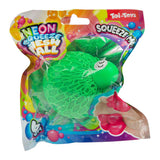 Toi-toys boule à presser amusante en maille néon, 6 cm