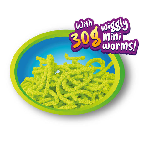 Toi-toys ver magique 15cm avec mini vers 50gr