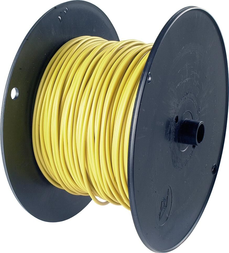 Câble de gestion de véhicule Herth+buss câbles fly 0,75qmm bobine jaune 100 m
