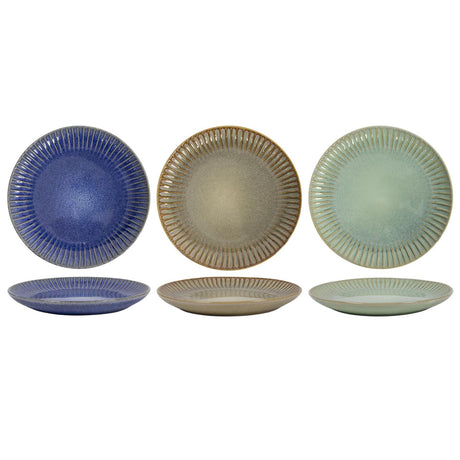Assiette petit-déjeuner brise de mer 21cm boîte de 6 pièces