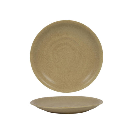 Assiette argile beige ø27,6cm boîte de 6 pièces