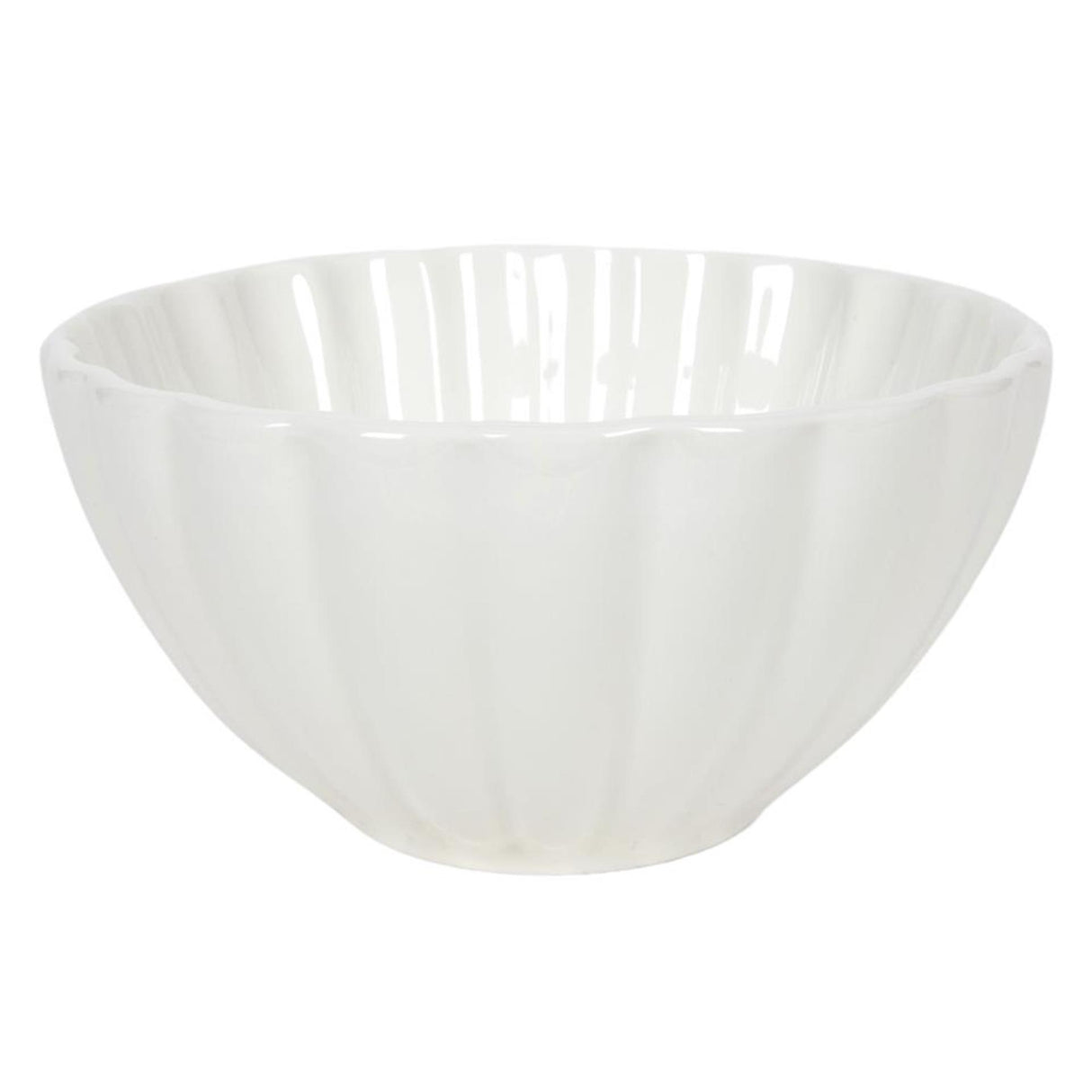 Svenska bol vivant ø14cm fleur blanc cassé 6 pcs