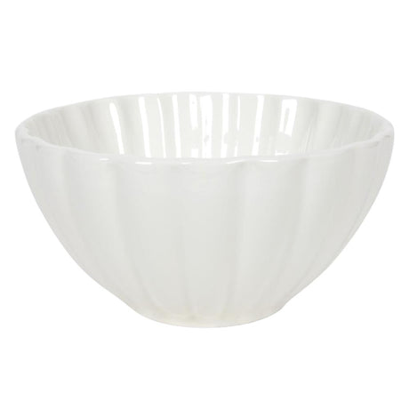 Svenska bol vivant ø14cm fleur blanc cassé 6 pcs