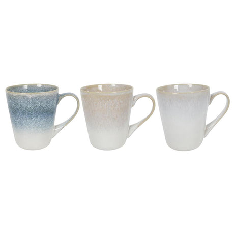 Svenska living tasse à café avec anse ø9,8x11,6cm dégradé pastel 470ml boîte de 6 pièces