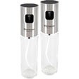 Set vaporisateur d'huile et de vinaigre Westmark - verre et acier inoxydable dia4,2x17,5cm contenu 100ml