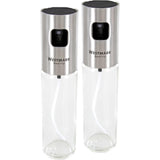 Set vaporisateur d'huile et de vinaigre Westmark - verre et acier inoxydable dia4,2x17,5cm contenu 100ml
