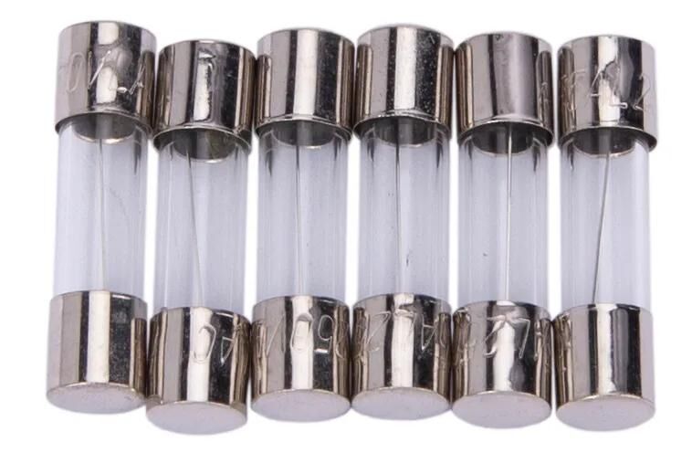 Fusible en verre Dresselhaus fusibles en verre 5x20mm pour autoradio 5a 6 pièces