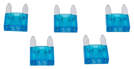 Bientôt disponible dresselhaus mini fusible fiche plate fusible plat mini 15a bleu clair 5 pcs.