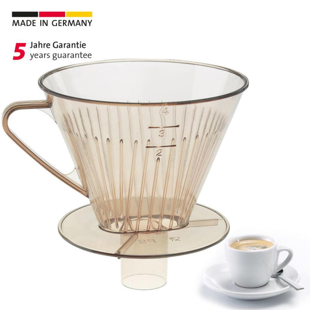 Porte-filtre à café Westmark avec bec transparent no. 4