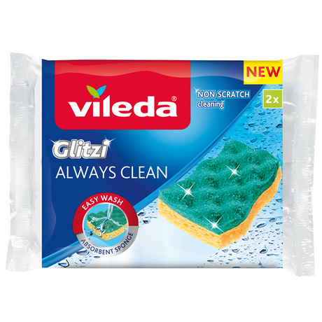 Vileda glitzi toujours propre x2 | 4 pièces