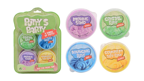 Fête du mastic Johntoy, 4 pcs.