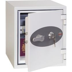Coffre-fort ignifuge Phoenix Titan II FS1282K blanc