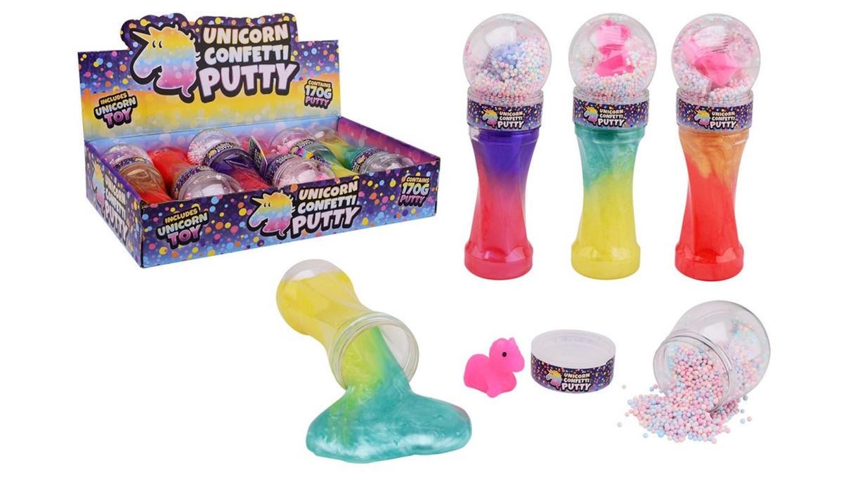 Mastic Johntoy avec licorne et boules de mousse