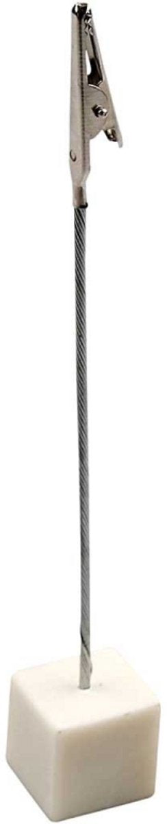 Société créative https : www.ccobby.nl alligator-clip-on-foot-h-15-cm-dimensions-2x2x2-cm-5-piece-1-box