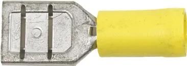 Hella douille à lame fl.st.huels.2.5-6.0 50pcs jaune 6,3x0,8mm