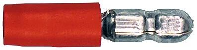 Hella connecteur rond fiche ronde 0,5-1,0 100pcs rouge 4mm d