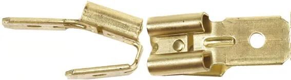 Hella connecteur enfichable 2 gangs 100pcs vierge 6,3x0,8mm