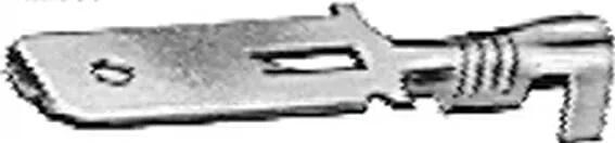 Hella bouchons plats fl.plug 1,5-2,5 100pcs étamé 6,3x0,8mm